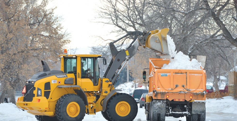 уборка и вывоз снега в Воронеже